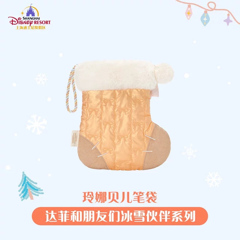 冬 クリスマス リーナベル ペンケース❘上海ディズニー