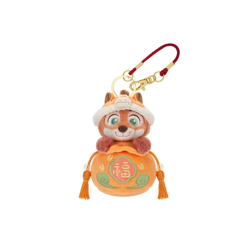 ズートピア  午年 ニック ジュディ ぬいぐるみキーチェーン| 上海ディズニー🇨🇳