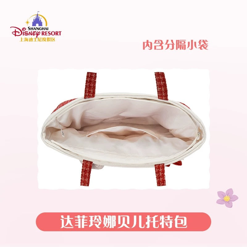 冬 クリスマス ダッフィー＆リーナベル トートバッグ❘上海ディズニー