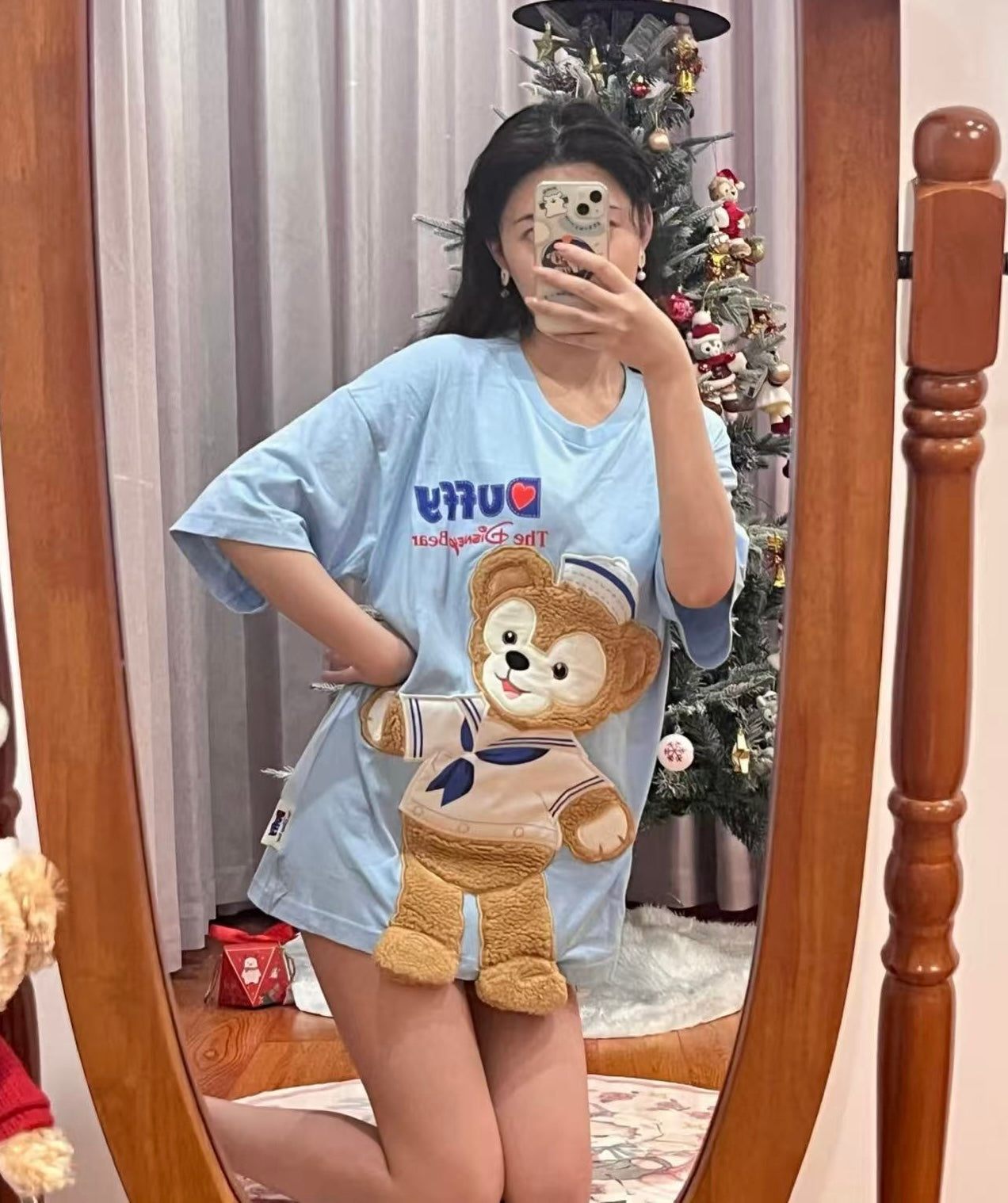 セール❣️ 上海ディズニー  セーラー ダッフィー Tシャツ