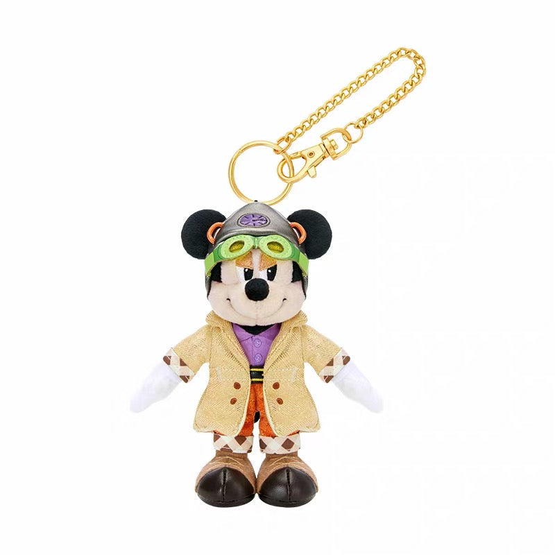 2026 ハロウィン ミッキーフレンズ ミニー ドナルド ぬいぐるみキーチェーン| 上海ディズニー