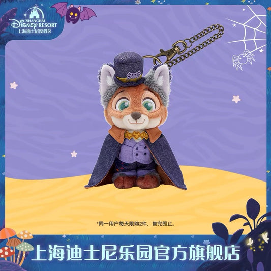 ズートピア ニック ハロウィン ぬいぐるみキーチェーン| 上海ディズニー🇨🇳