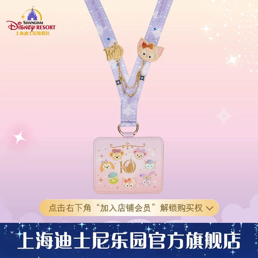 10周年 ダッフィーフレンズ バッジストラップセット ❘上海ディズニー