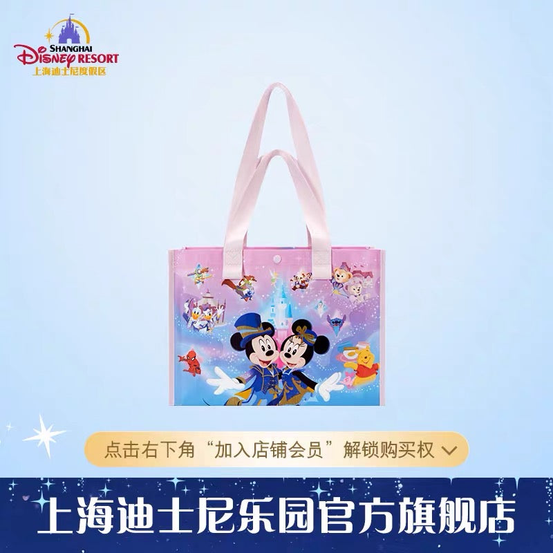10周年 ミッキー ダッフィーフレンズ ショッピングバッグ Sサイズ❘上海ディズニー