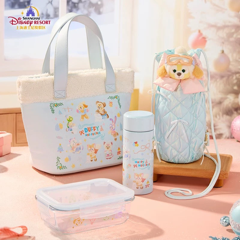 冬 ダッフィーフレンズ ランチバッグ弁当箱付き❘上海ディズニー