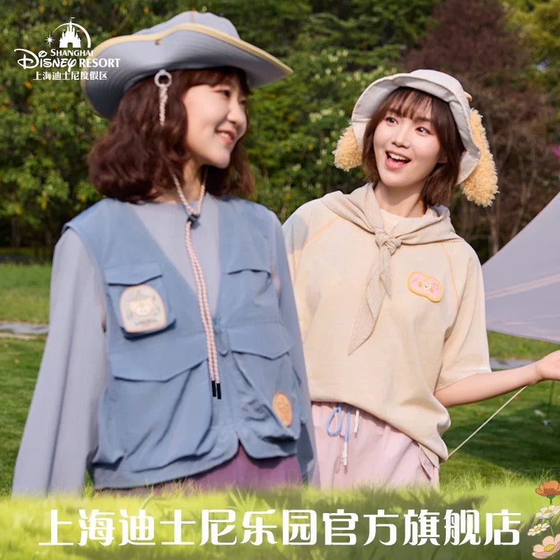 小さな探検家 ダッフィーフレンズ リーナベル クッキーアン ジャケット パーカー ベスト トップス❘上海ディズニー
