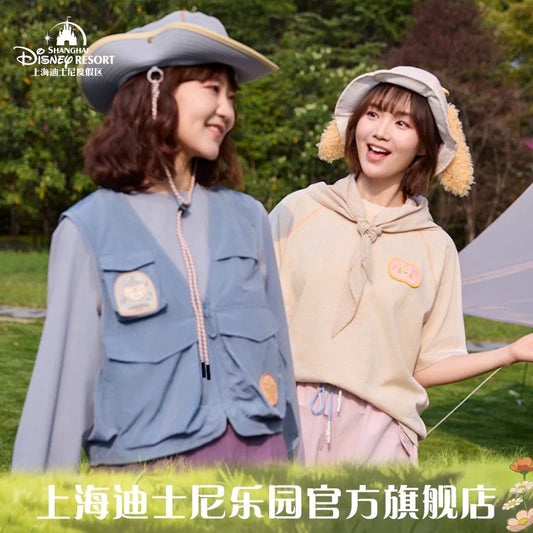 小さな探検家 ダッフィーフレンズ リーナベル クッキーアン ジャケット パーカー ベスト トップス❘上海ディズニー