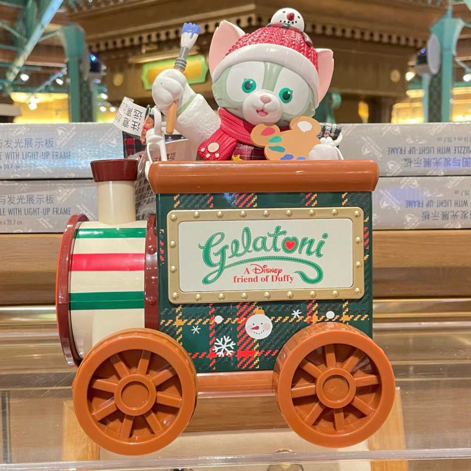 上海ディズニー　2022年クリスマス　ジェラトーニ&リーナベル　クリスタルボール 上海ディズニー 2022年クリスマス ジェラトーニ&リーナベル