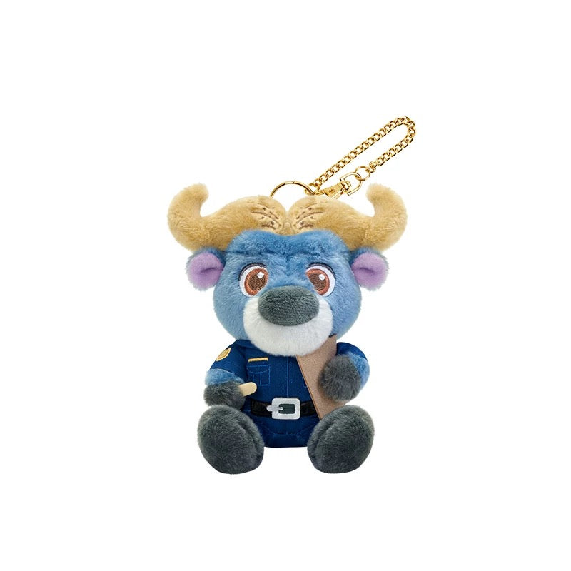 上海ディズニー限定 ズートピア ニック ジュディ ぬいぐるみキーホルダー 新品タグ付上海ディズニー ズートピアジュディニック幼少時代