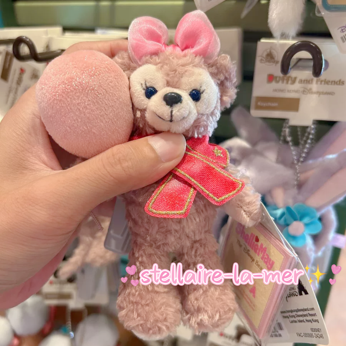 ダッフィーフレンズ 風船🎈 ぬいぐるみキーチェーン| 香港ディズニー ダッフィーフレンズ 風船🎈 ぬいぐるみキーチェーン| 香港ディズニー