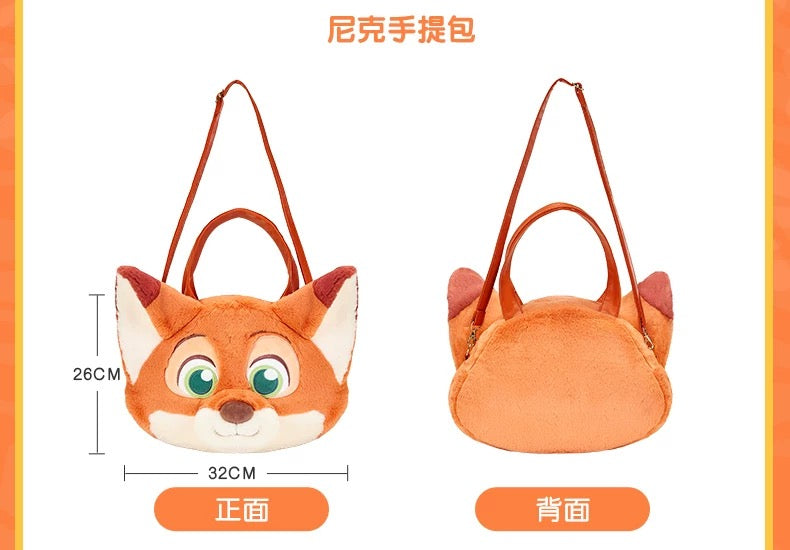 ズートピア  ニック ジュディ クロウハウザー 3wayぬいぐるみバッグ| 上海ディズニー