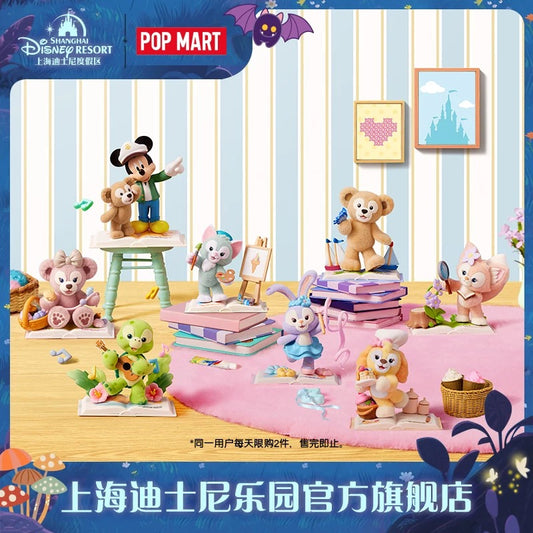ディズニー＆popmart ダッフィーフレンズ コラボフィギュア ｜上海ディズニー