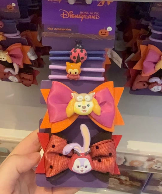 ハロウィン クッキーアン＆ステラルー ヘアゴム｜香港ディズニー