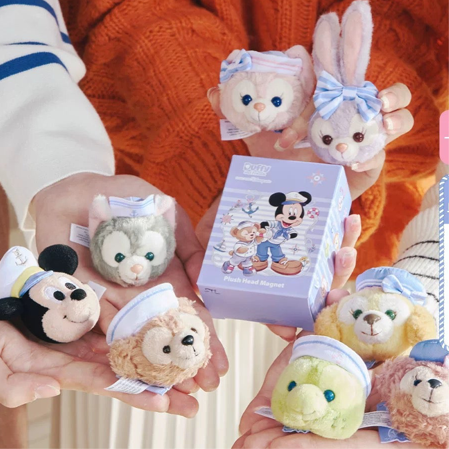 春日 ダッフィーフレンズ ぬいぐるみマッグネット ブラインドボックス❘香港ディズニー