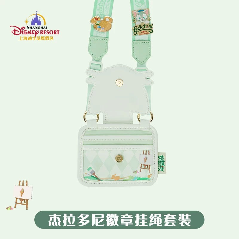 ジェラトーニ ピンバッジ＆パスケース付き スターターセット ❘上海ディズニー
