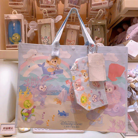 夏日 サマー ダッフィーフレンズ ショッピングバッグ｜上海ディズニー