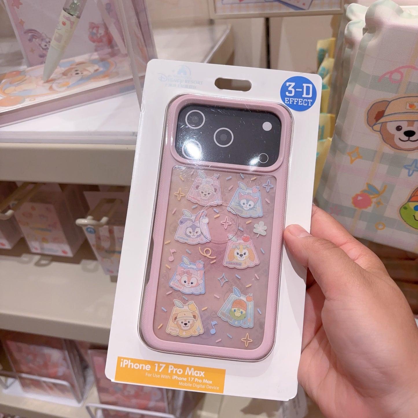 夏日 ダッフィーフレンズ  スマホケース❘上海ディズニー