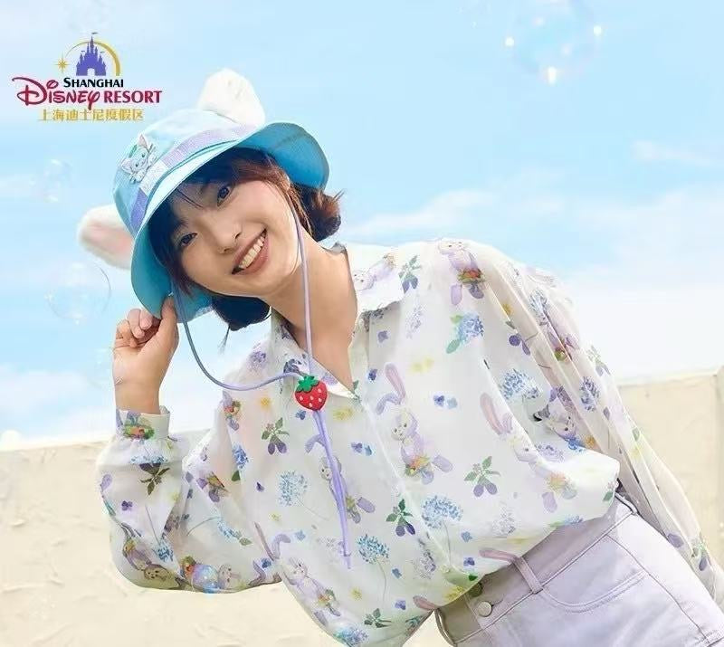 セール❣️ 上海ディズニー  夏日 ステラルー シフォン シャツ