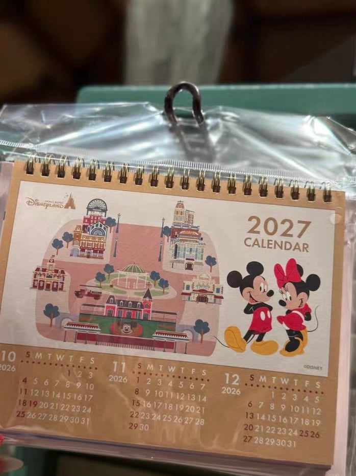 2027 ミッキーフレンズ カレンダー❘香港ディズニー