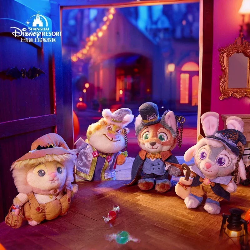 ズートピア ニック ハロウィン ぬいぐるみキーチェーン| 上海ディズニー🇨🇳