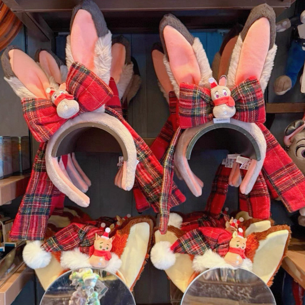 ズートピア ジュディ クリスマス カチューシャ| 香港ディズニー