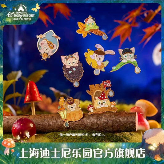 ハロウィン ダッフィーフレンズ バッジ ブラインドボックス｜上海ディズニー