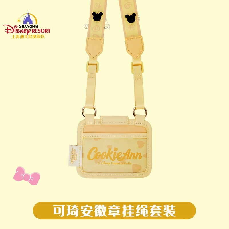 クッキーアン ピンバッジ＆パスケース付き スターターセット ❘上海ディズニー