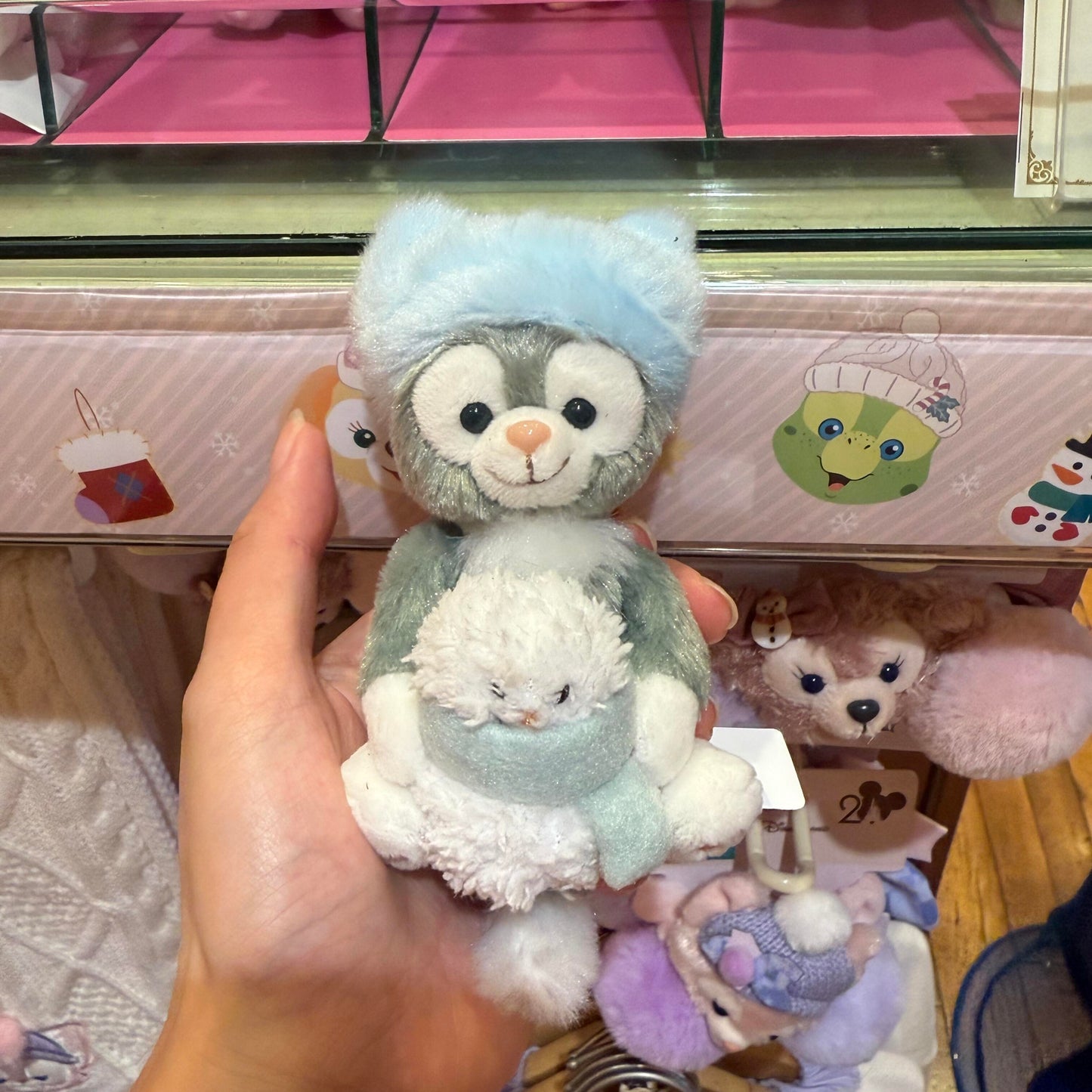 クリスマス ダッフィーフレンズ カチューシャ カスタムぬいぐるみ｜香港ディズニー