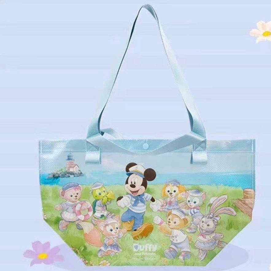 春日 ダッフィーフレンズ ショッピングバッグ❘香港ディズニー