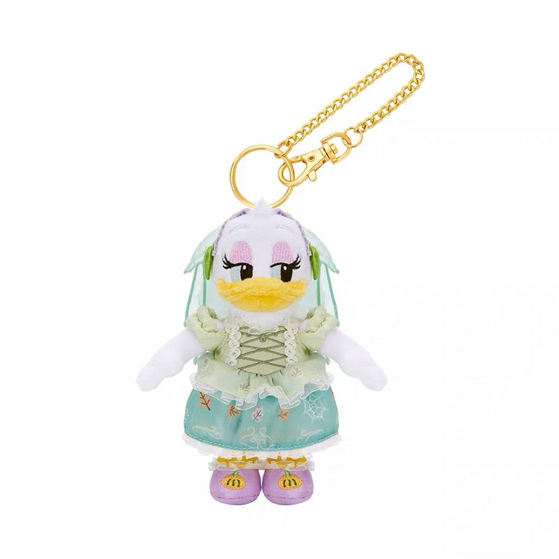 2026 ハロウィン ミッキーフレンズ ミニー ドナルド ぬいぐるみキーチェーン| 上海ディズニー