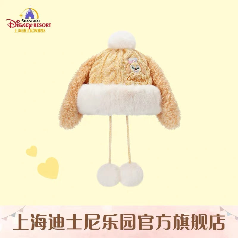 クッキーアン ポンポン付き 帽子❘上海ディズニー