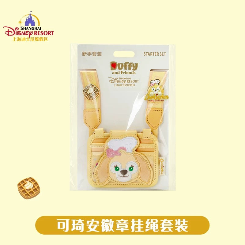 クッキーアン ピンバッジ＆パスケース付き スターターセット ❘上海ディズニー