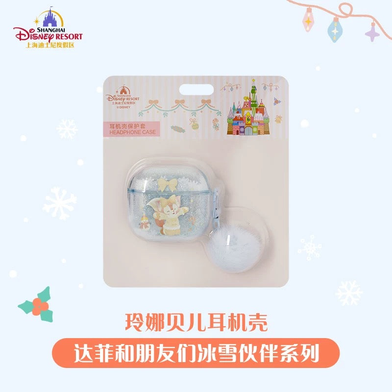 冬 リーナベル イヤホンケース AirPods4用❘上海ディズニー