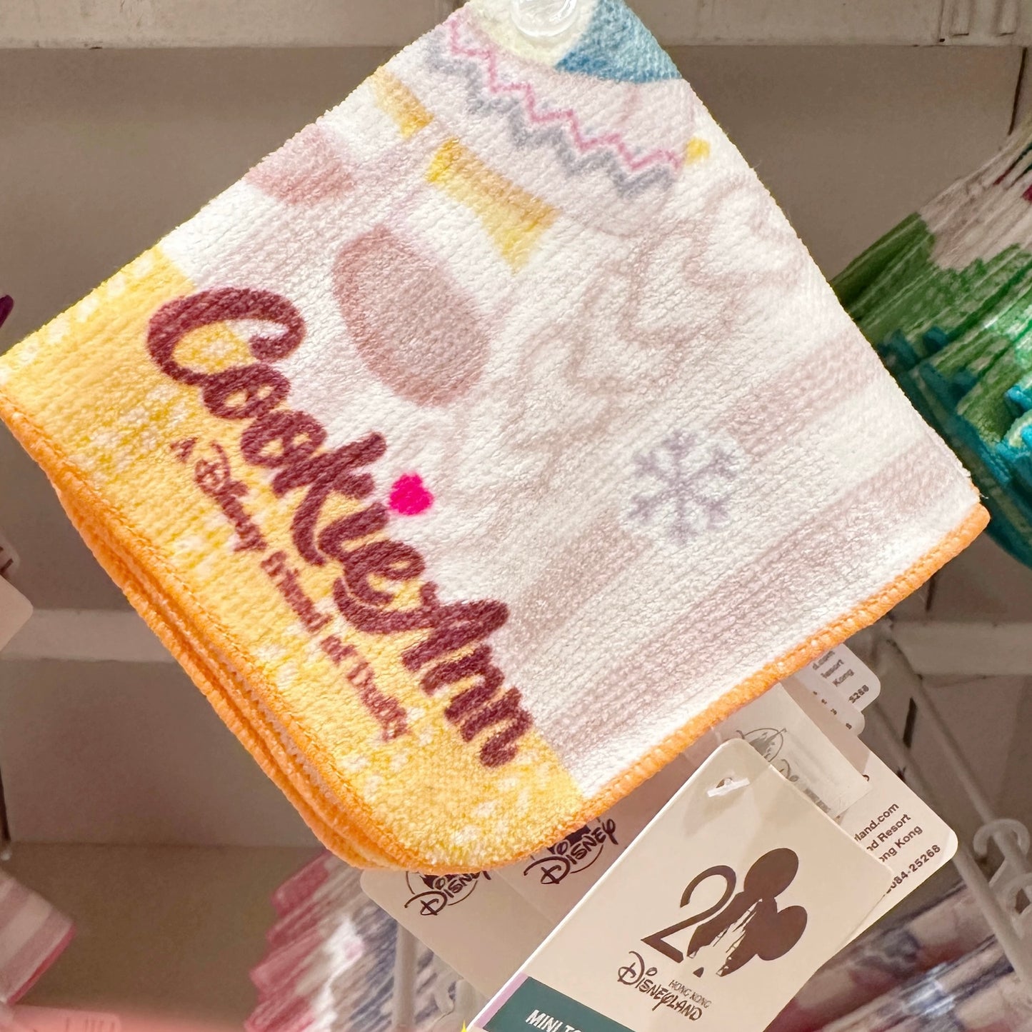 クリスマス ダッフィーフレンズ ハンカチ｜香港ディズニー