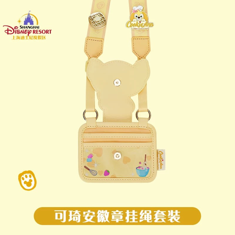 クッキーアン ピンバッジ＆パスケース付き スターターセット ❘上海ディズニー