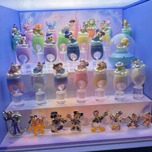10周年 カプセルトイ 光るリング ❘上海ディズニー