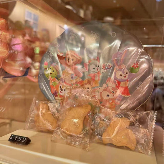 夏日 ダッフィーフレンズ クッキー 缶 ❘香港ディズニー
