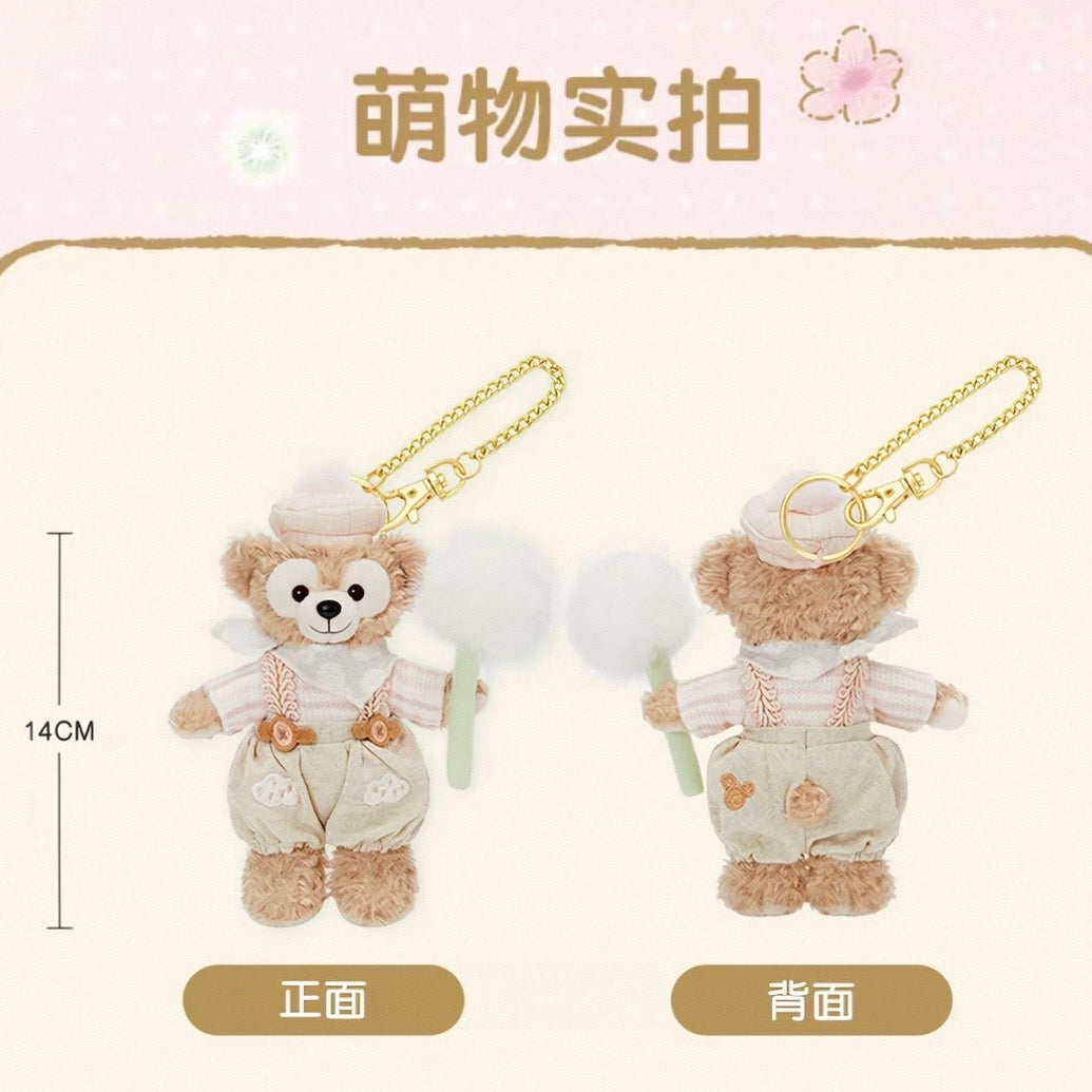 新作　上海ディズニー　たんぽぽ　ダッフィー&シェリーメイぬいぐるみキーチェーン たんぽぽ ダッフィー ぬいぐるみキーチェーン❘上海ディズニー
