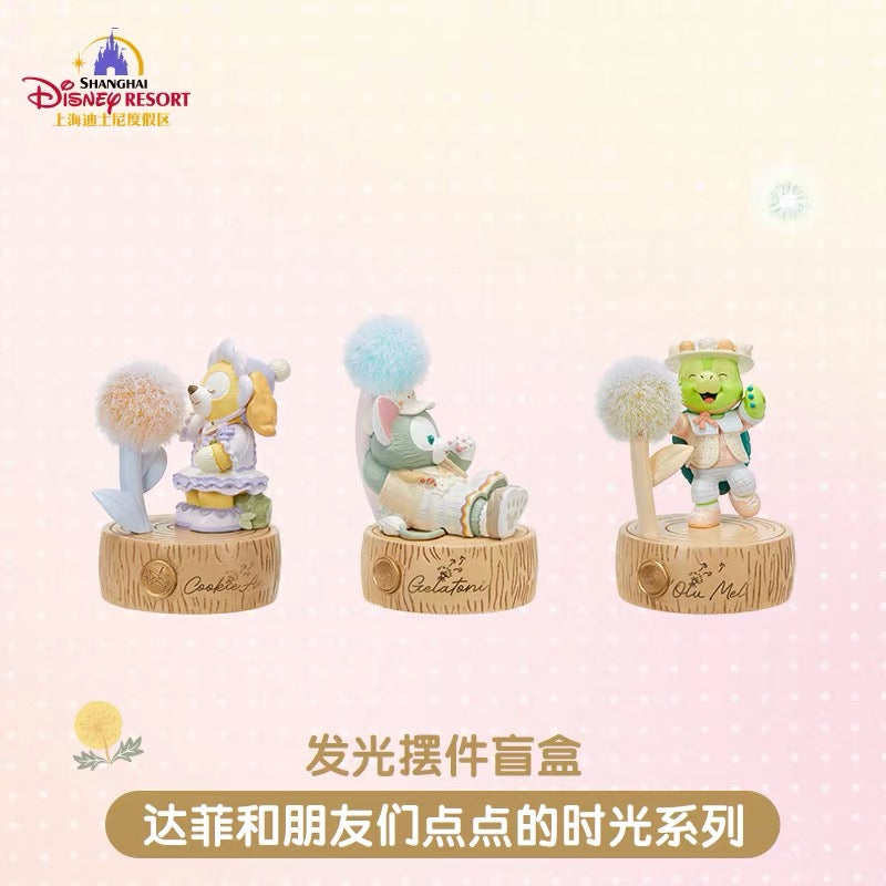 たんぽぽ ダッフィーフレンズ 光るフィギュアコレクション（ブラインド） ❘上海ディズニー