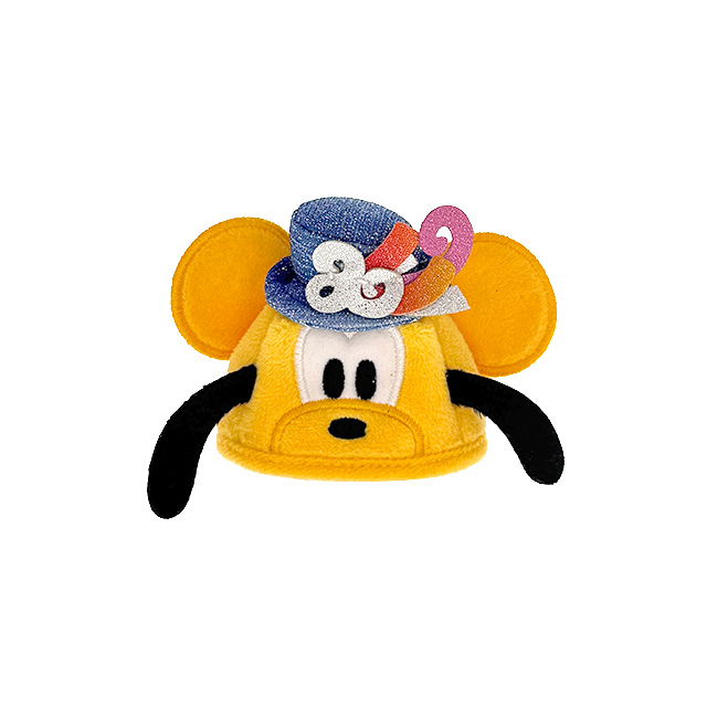 20周年 プルート miniハットキーチェーン❘香港ディズニー