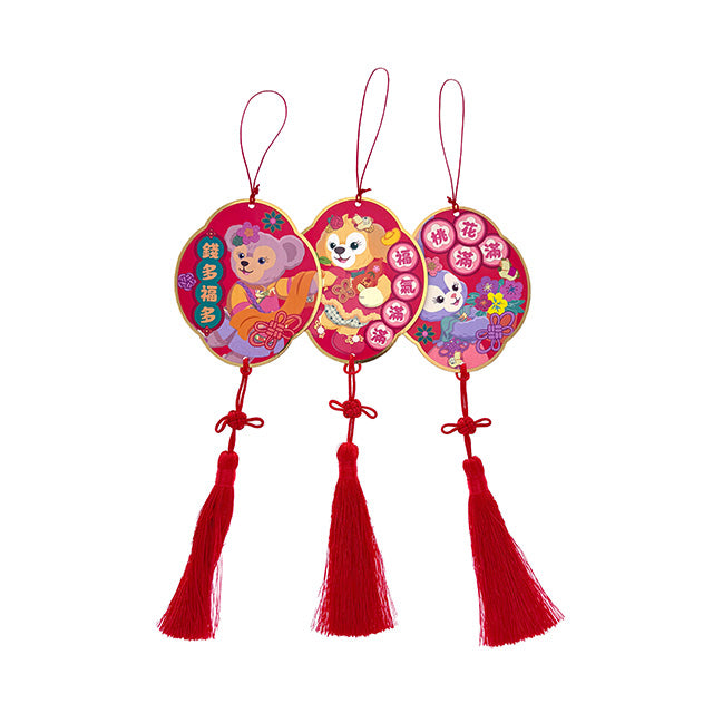 新春 午年 ダッフィーフレンズ 飾り 6枚｜香港ディズニー